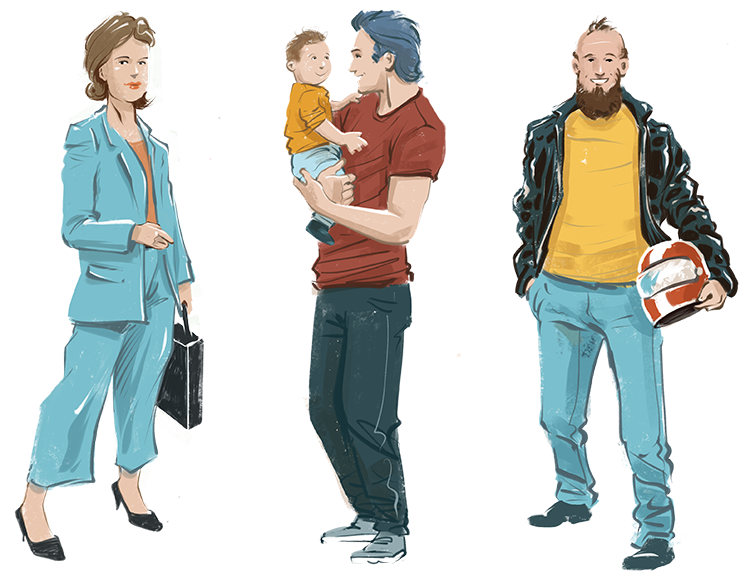 Verisicherung Beruf, Freizeit, Familie
